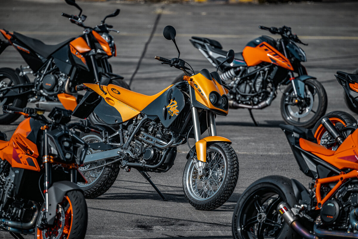 KTM: z dílny v Mattighofenu na střechu off-roadu