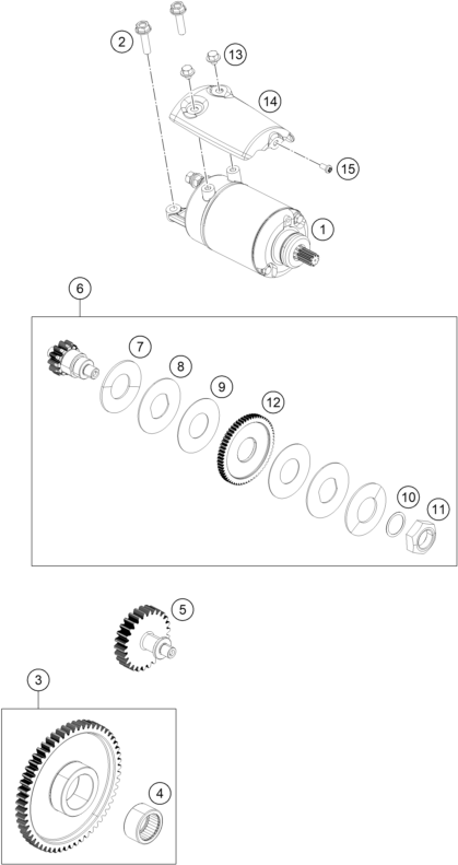 Výkres: 4010 ELEKTRICKÝ STARTÉR
