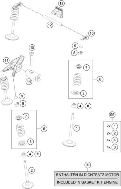 Výkres: 3610 ROZVOD VENTILŮ