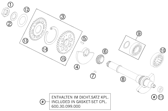Výkres: 3030 VYVAŽOVACÍ HŘÍDEL