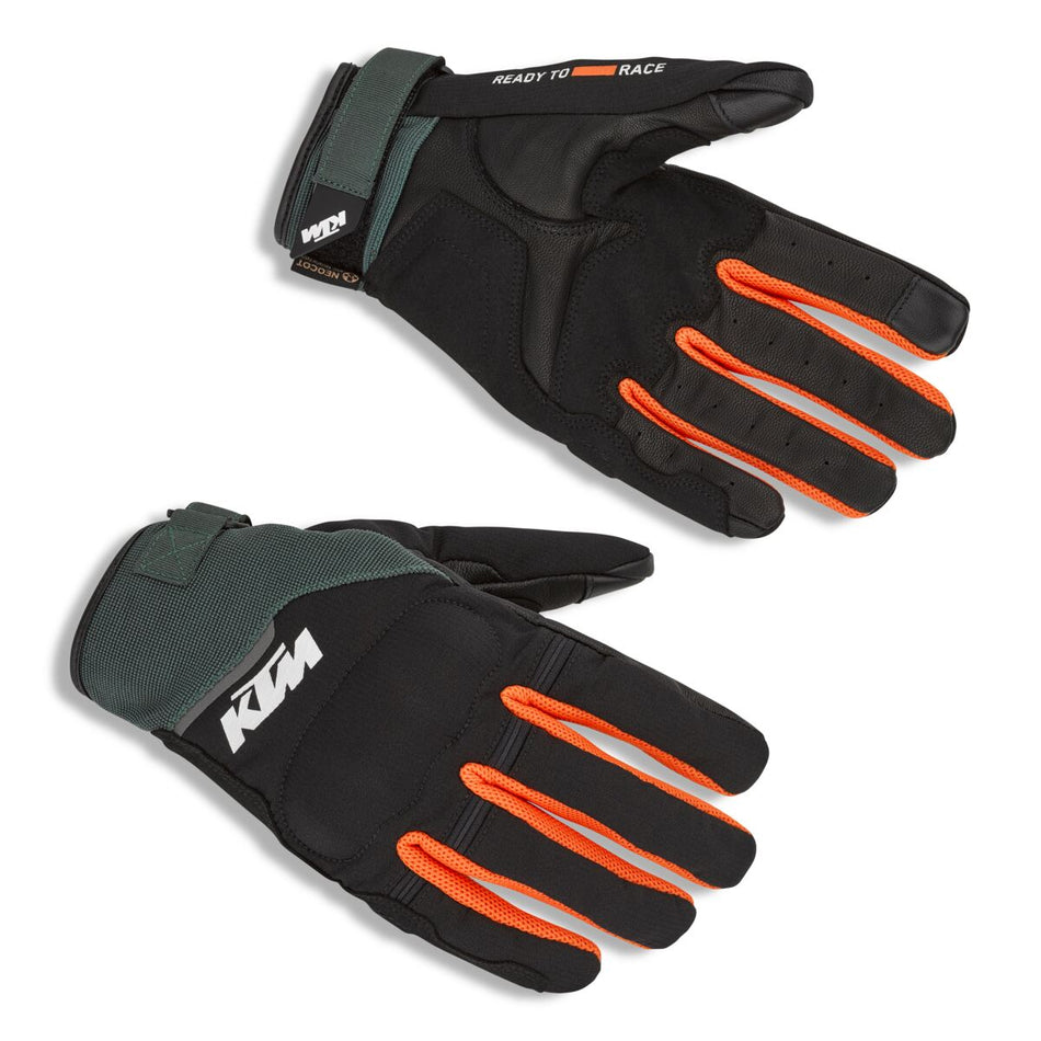 TWO 4 RIDE V3 GLOVES BLK/GREEN — KTM 3PW250001202