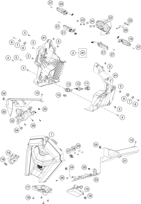 Výkres: 1410 OSVĚTLOVACÍ SOUSTAVA