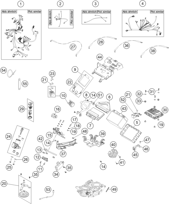 Výkres: 1110 KABELOVÝ SVAZEK