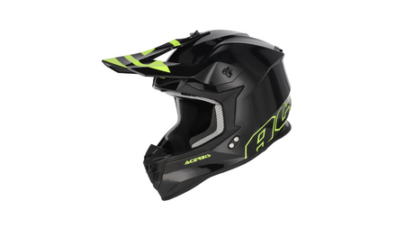 Přilba Acerbis Linear 22-06 SOLID černá/fluo žlutá