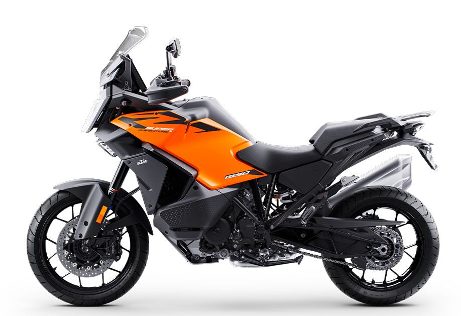 KTM 1390 Super Adventure S 2026 - Oranžová – pohled 2