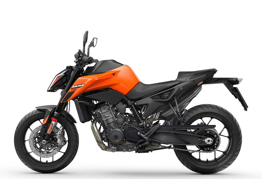 KTM 790 Duke 2026 - Oranžová – pohled 2