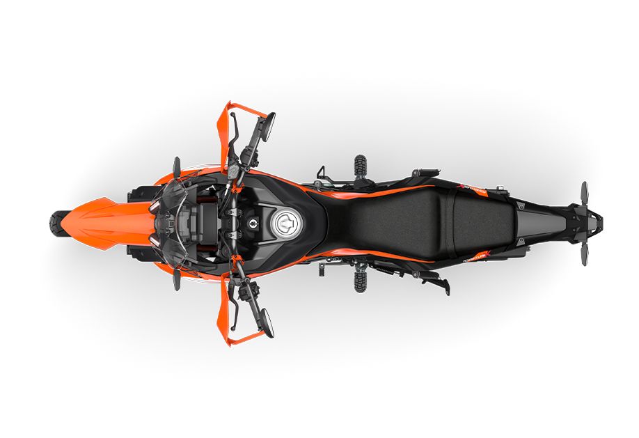 KTM 390 Adventure X 2026 - Oranžová – pohled 2