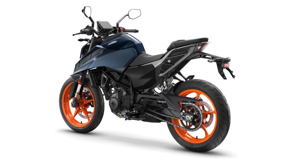 KTM 125 Duke 2026 - Modrá – pohled 2