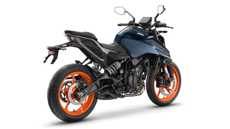 KTM 125 Duke 2026 - Modrá – pohled 3