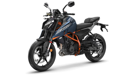 KTM 390 Duke 2026 - Modrá – pohled 3