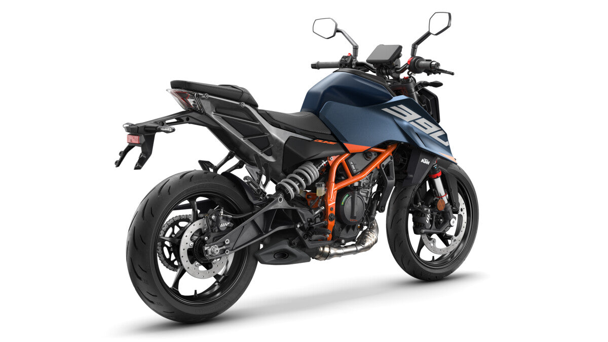 KTM 390 Duke 2026 - Modrá – pohled 6