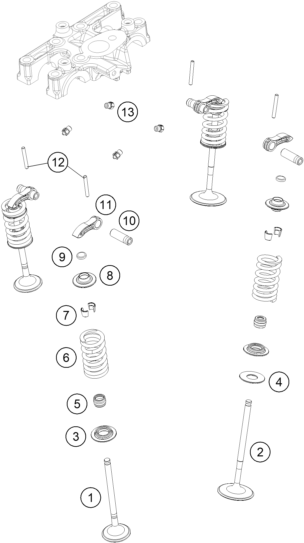 Výkres: 3610 VALVE DRIVE