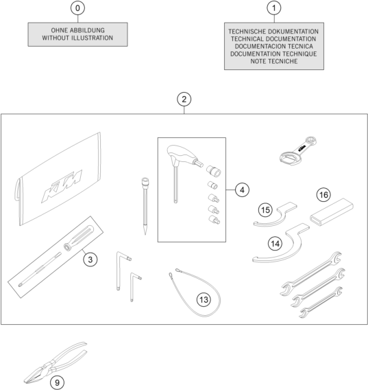 Výkres: 2000 ACCESSORY PACK