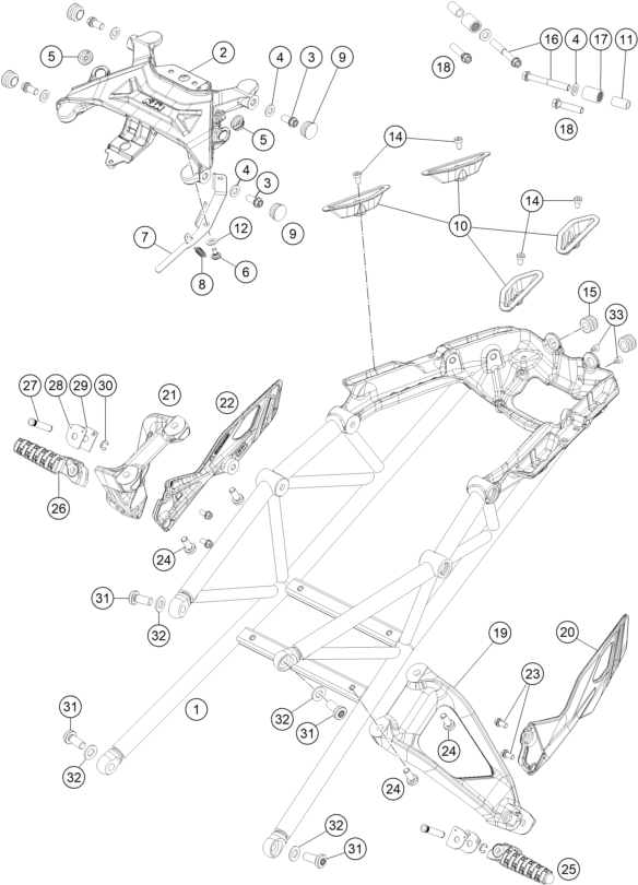 Výkres: 0315 SUBFRAME