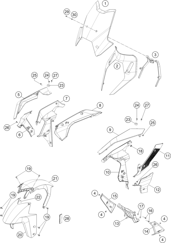Výkres: 0810 MASK, FENDERS
