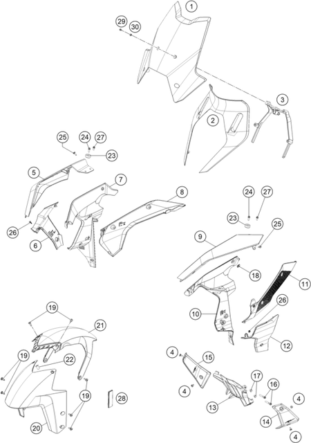 Výkres: 0810 MASK, FENDERS