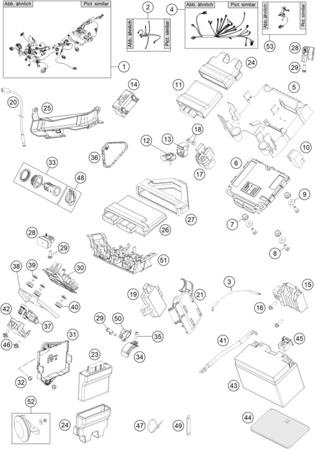 Výkres: 1110 WIRING HARNESS