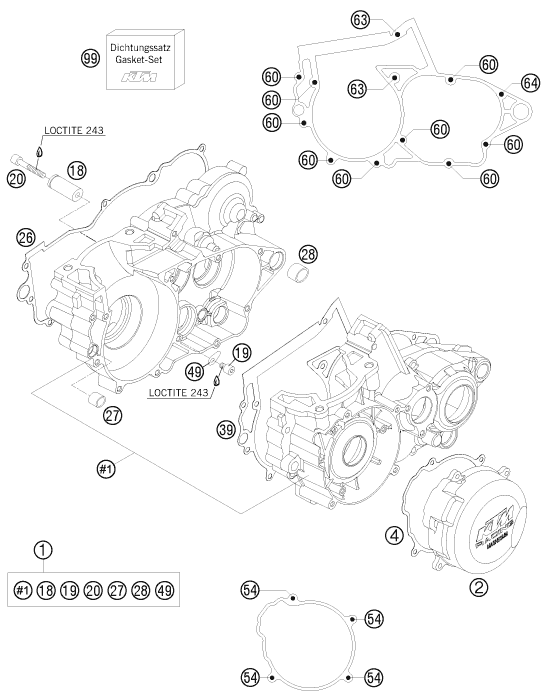 Výkres: 3010 SKŘÍŇ MOTORU