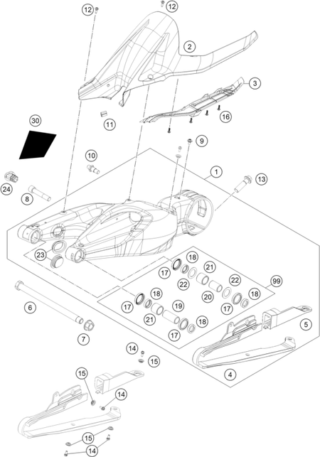 Výkres: 0490 SWING ARM