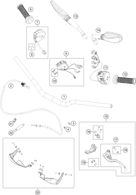 Výkres: 0210 ŘIDÍTKA, OVLÁDACÍ PRVKY