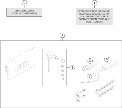 Výkres: 2000 ACCESSORY PACK