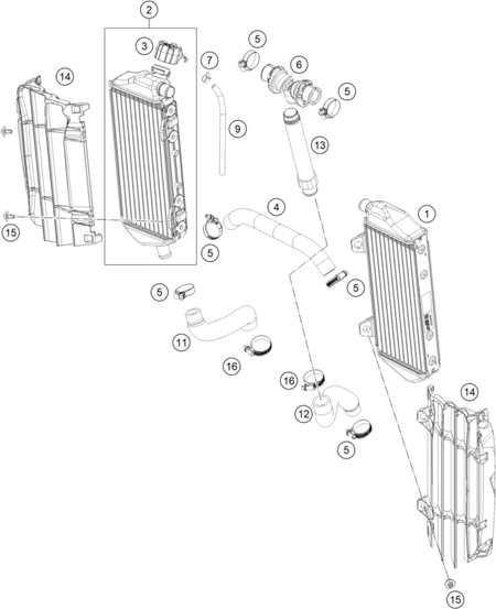 Výkres: 3530 COOLING SYSTEM