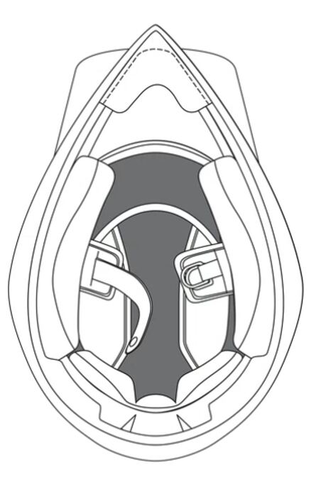 TEMENNÍ POLŠTÁŘ AX9 — KTM 3PW240054500