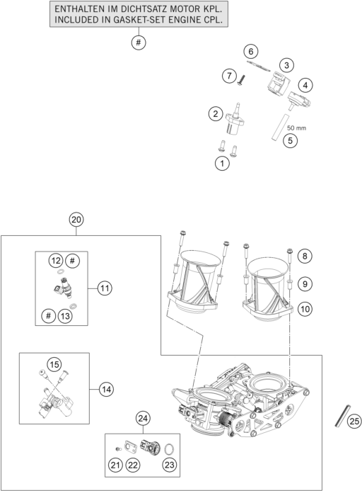 Výkres: 4110 THROTTLE BODY