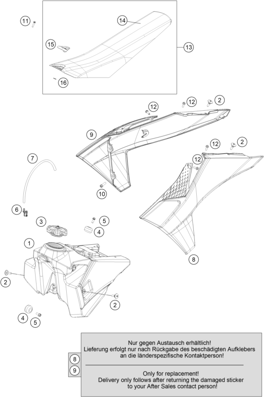 Výkres: 0710 TANK, SEAT