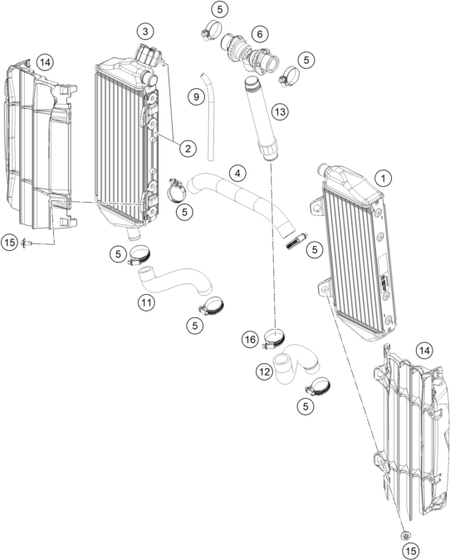 Výkres: 3530 COOLING SYSTEM