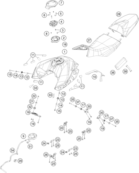 Výkres: 0710 TANK, SEAT