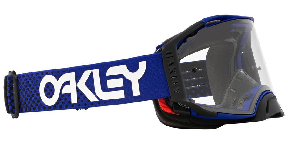 Brýle Oakley Airbrake MX Moto Blue B1B - plexi čiré