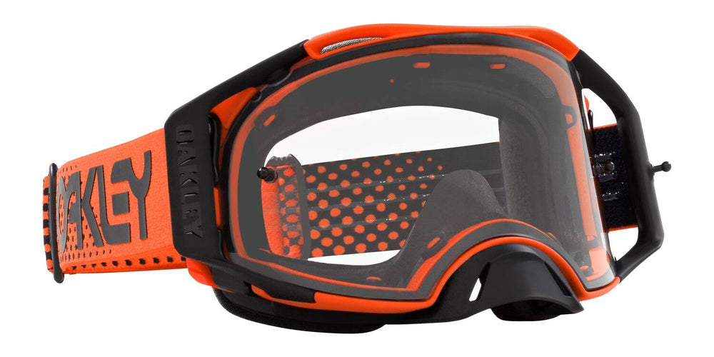 Brýle Oakley Airbrake MX Moto Orange B1B - plexi čiré
