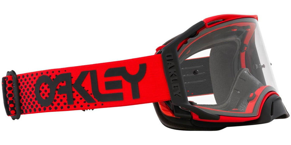 Brýle Oakley Airbrake MX Moto Red B1B - plexi čiré