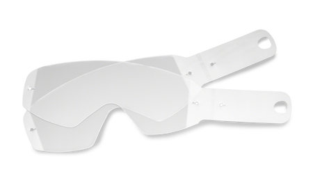 Strhávací slídy plexi laminované pro brýle Oakley O-Frame 2.0 Pro MX, 14 ks
