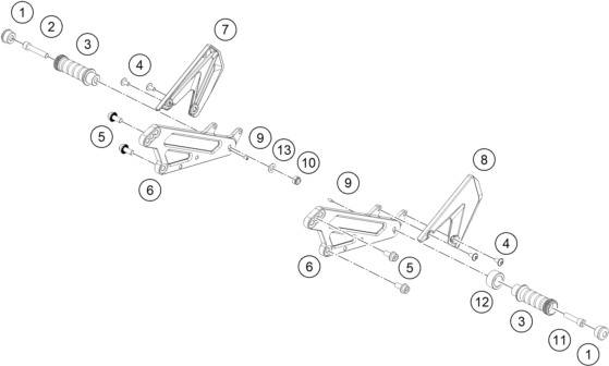 Výkres: 0320 FOOTPEGS