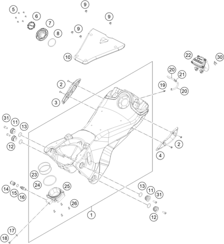 Výkres: 0710 TANK, SEAT