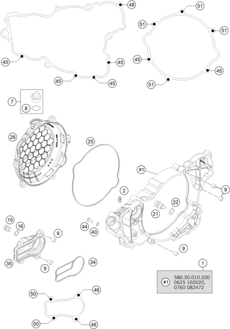 Výkres: 3020 VÍKO SPOJKY