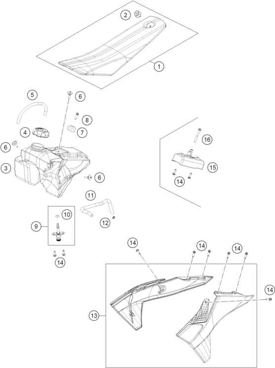 Výkres: 0710 TANK, SEAT
