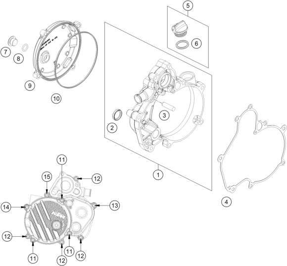 Výkres: 3020 CLUTCH COVER