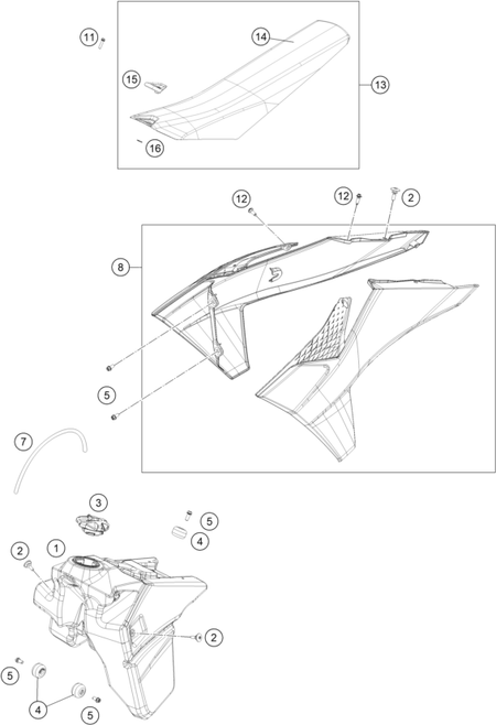 Výkres: 0710 TANK, SEAT