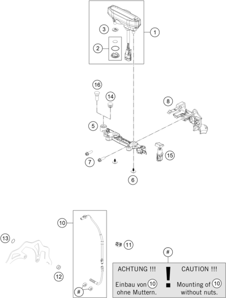 Výkres: 1430 INSTRUMENTS / LOCK SYSTEM