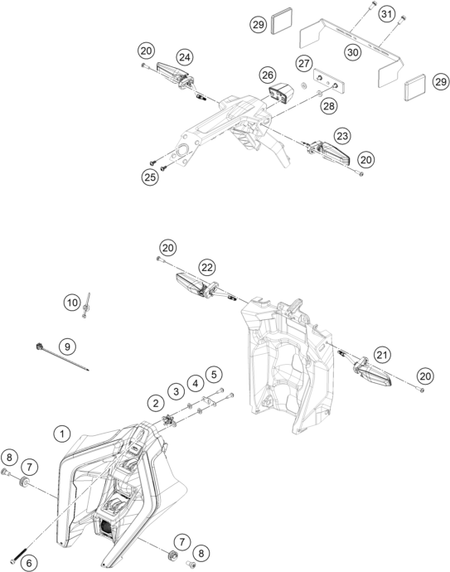 Výkres: 1410 LIGHTING SYSTEM