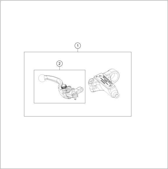 Výkres: 1310 FRONT BRAKE CONTROL