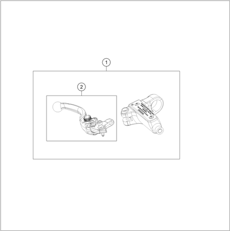 Výkres: 1310 FRONT BRAKE CONTROL