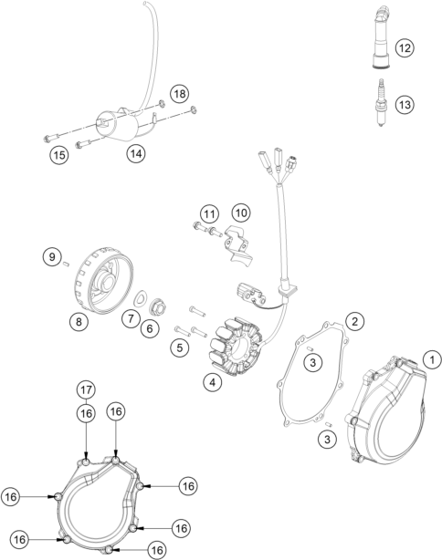 Výkres: 3910 IGNITION SYSTEM