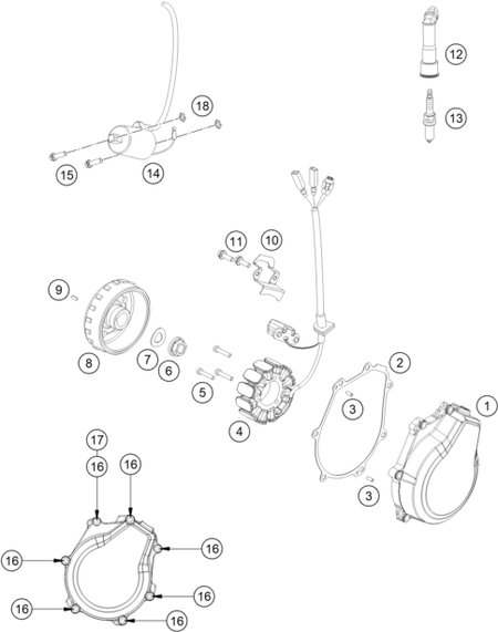 Výkres: 3910 IGNITION SYSTEM