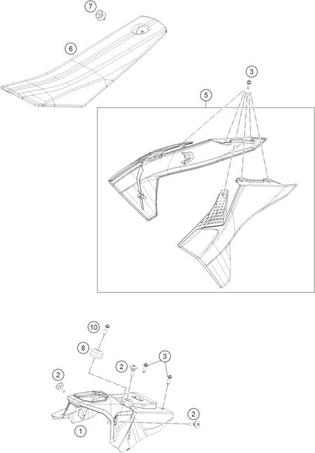 Výkres: 0710 TANK, SEAT