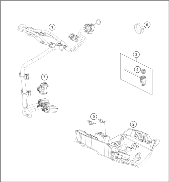 Výkres: 1110 WIRING HARNESS