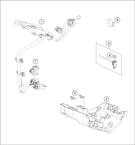Výkres: 1110 WIRING HARNESS